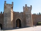 Maroc (المغرب) - Rabat (الرباط) - Bab Chellah, une porte fortifiée qui reflète (...)