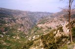 Liban (لبنان) - Bécharré (بشري) - Vue du village (منظر للقرية) - (Photo, D. van (...)