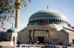 Mosquées - Amman - Mosquée du roi Abdallah (جامع الملك عبد الله). Sa forme (...)