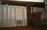 Mosquées - Amman - Minbar et Mihrab de la mosquée du roi Abdallah (جامع الملك (...)