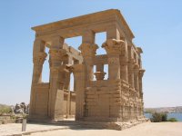 Egypte (مصر) - Époque ptolémaïque (-332 à -31) (عهد البطالمة) - Temple d'Isis (IVe (...)