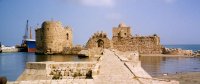 Liban (لبنان) - Château de la mer de Sayda dans le sud du pays (قلعة صيدا (...)