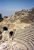 Sites antiques - Gadara (Umm Qays) - جدارة - أم قيس - Le théâtre ouest est le (...)